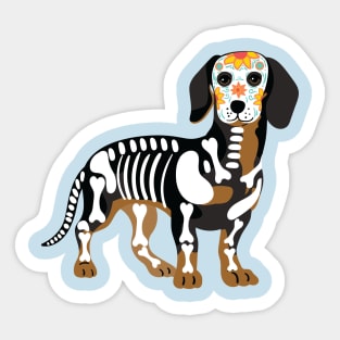 Halloween Dachshund Sticker